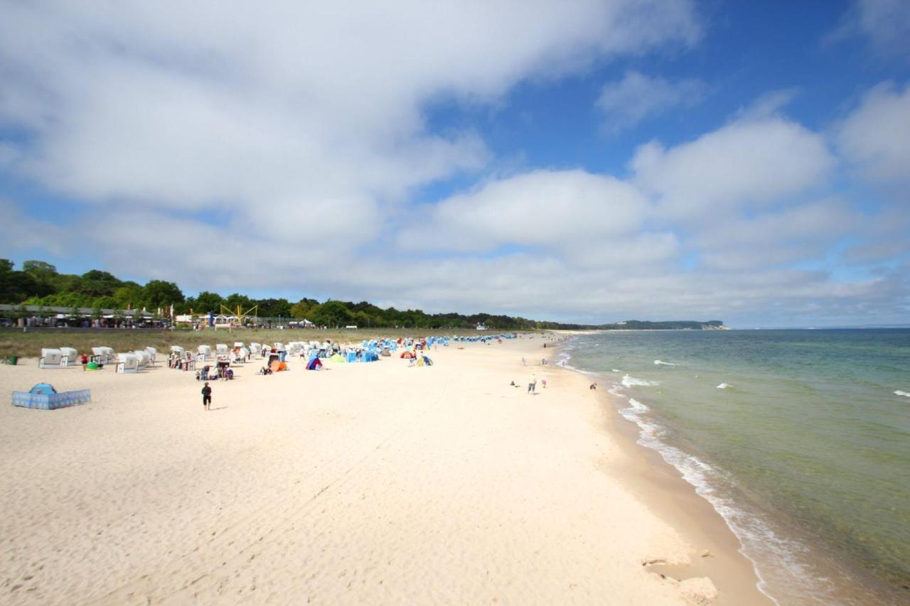 Strandnah Mit Balkon, Gratis Nutzung Vom Ahoi Erlebnisbad Und Sauna In Sellin - Strandhaus Moenchgut Fewo13 Лобе Екстериор снимка